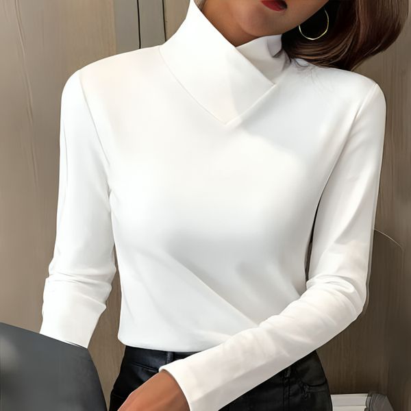 Sofia™ – Elegant Polotröja med Perfekt Passform