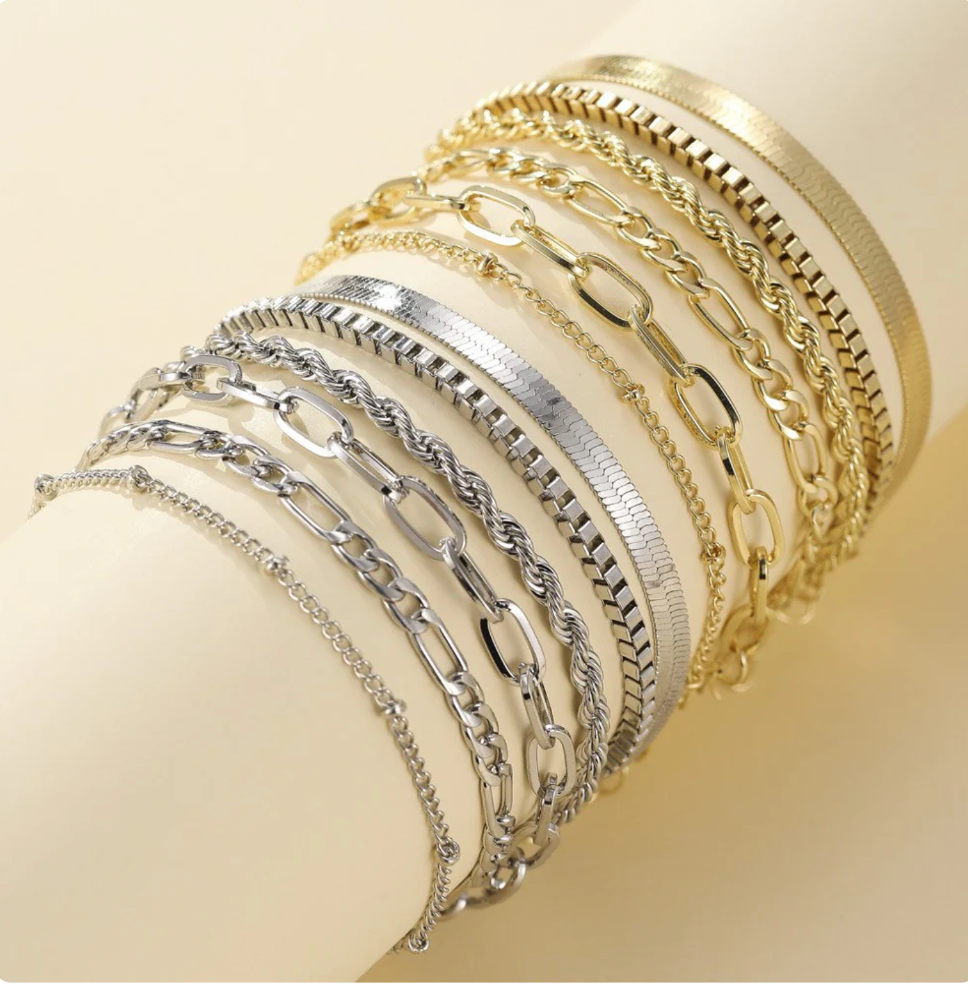 Conjunto de brazalete de brazo completo