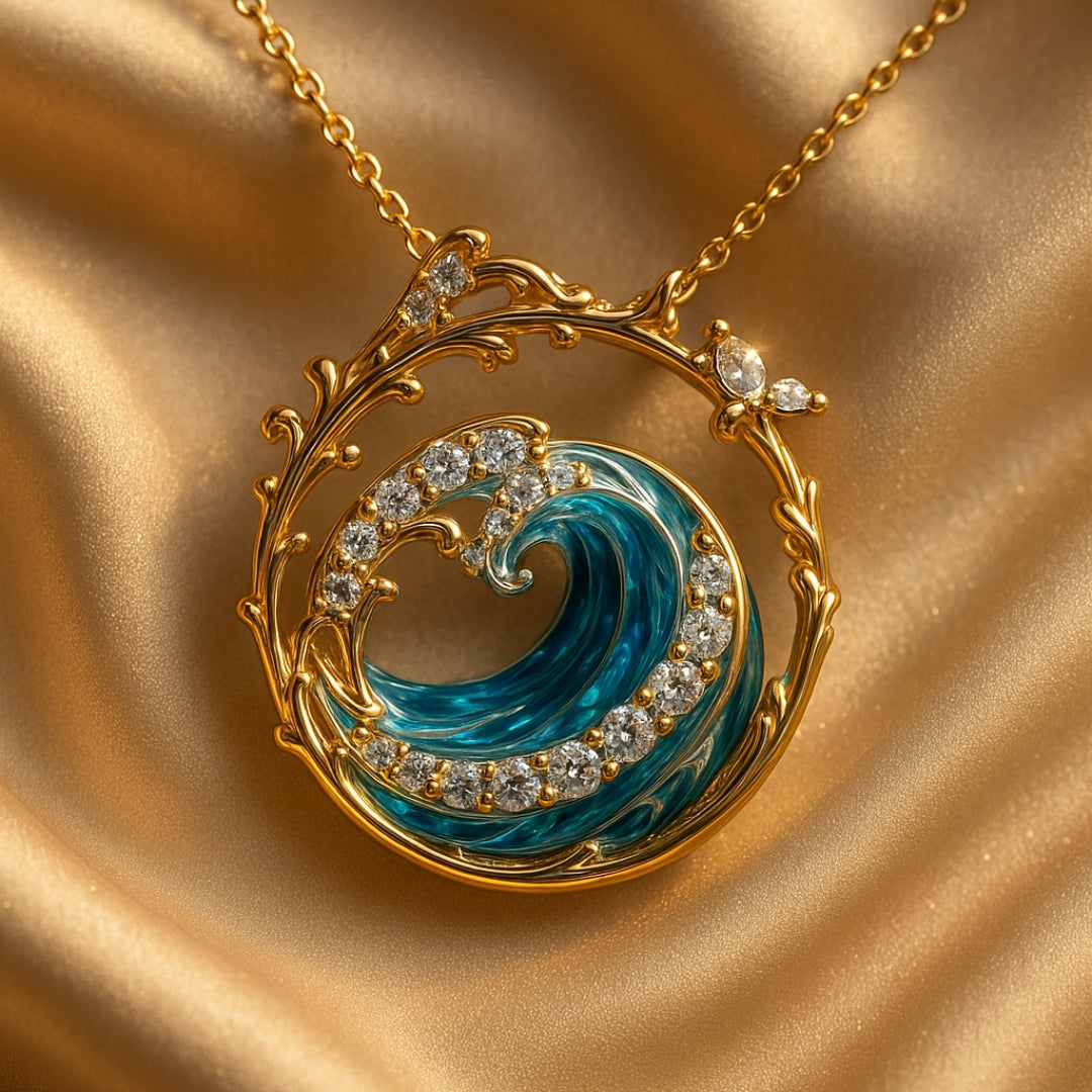 Collar Elegante de los Juramentos del Mar – Destaca tu amor por el océano
