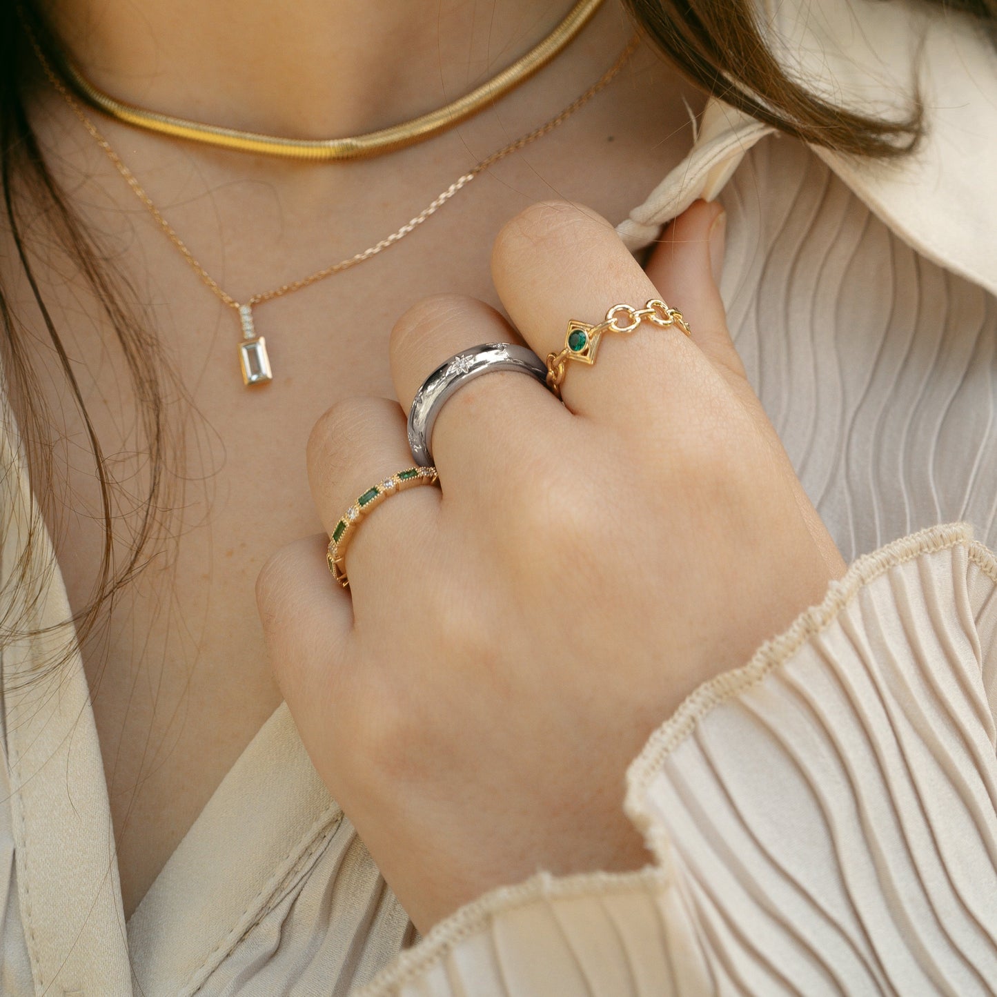 Anillo Celestya - plata