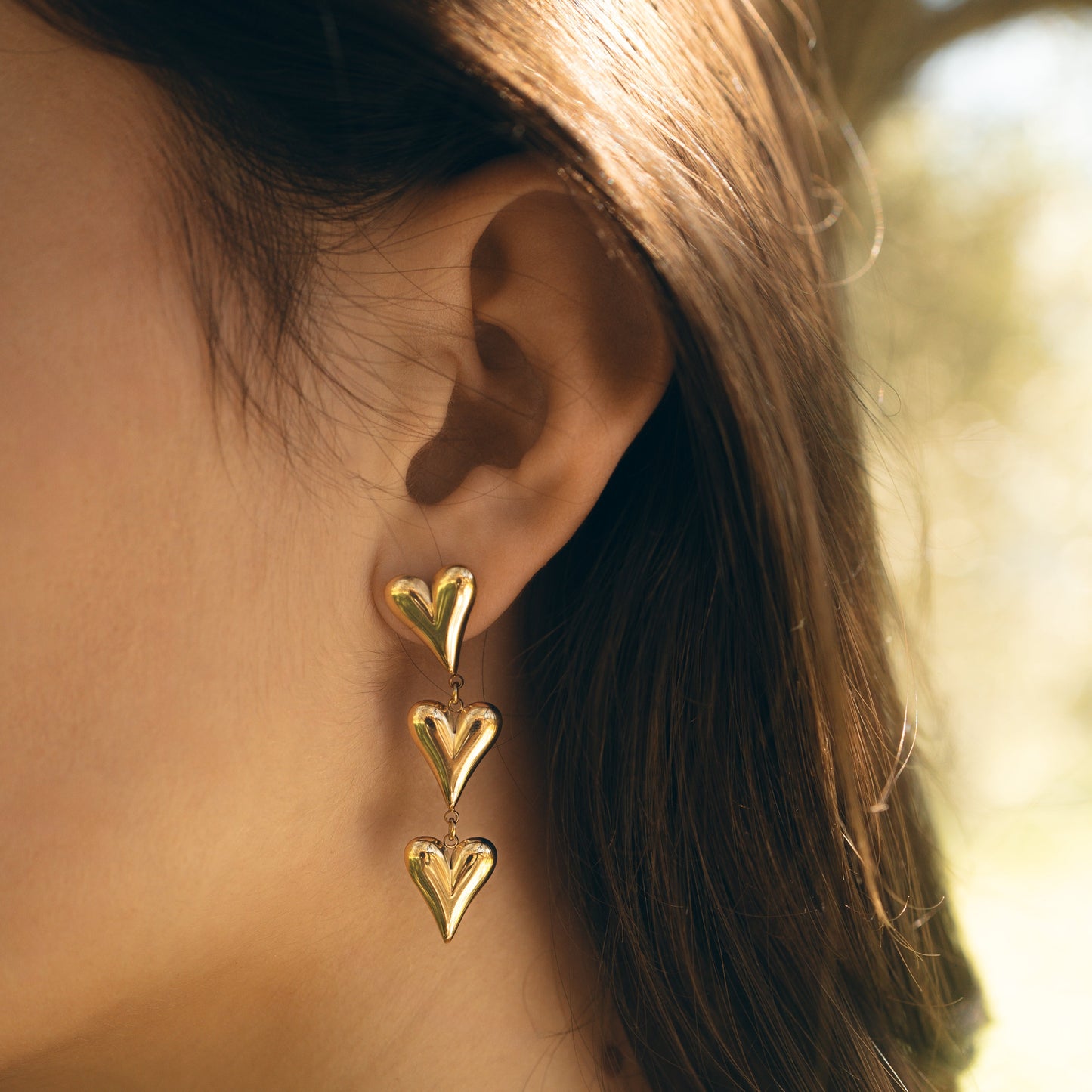 Pendientes corazón Lilou