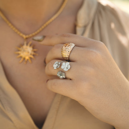Anillo Flor Sylméa