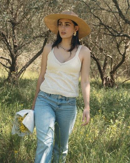 Pendientes de flores Jasmy