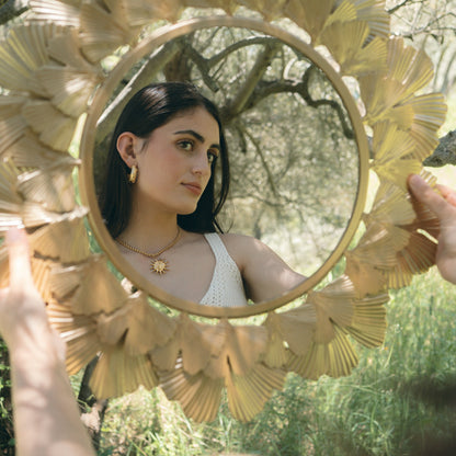 Aros Demi Floréa - Dorado