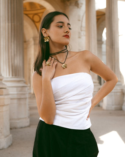 Pendientes de flor de Hibisco