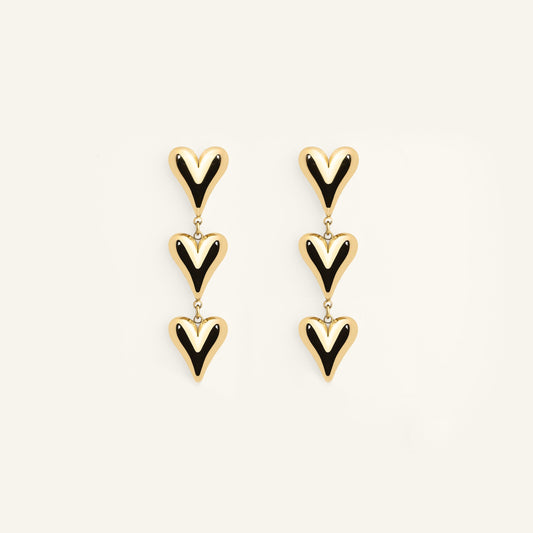 Pendientes corazón Lilou