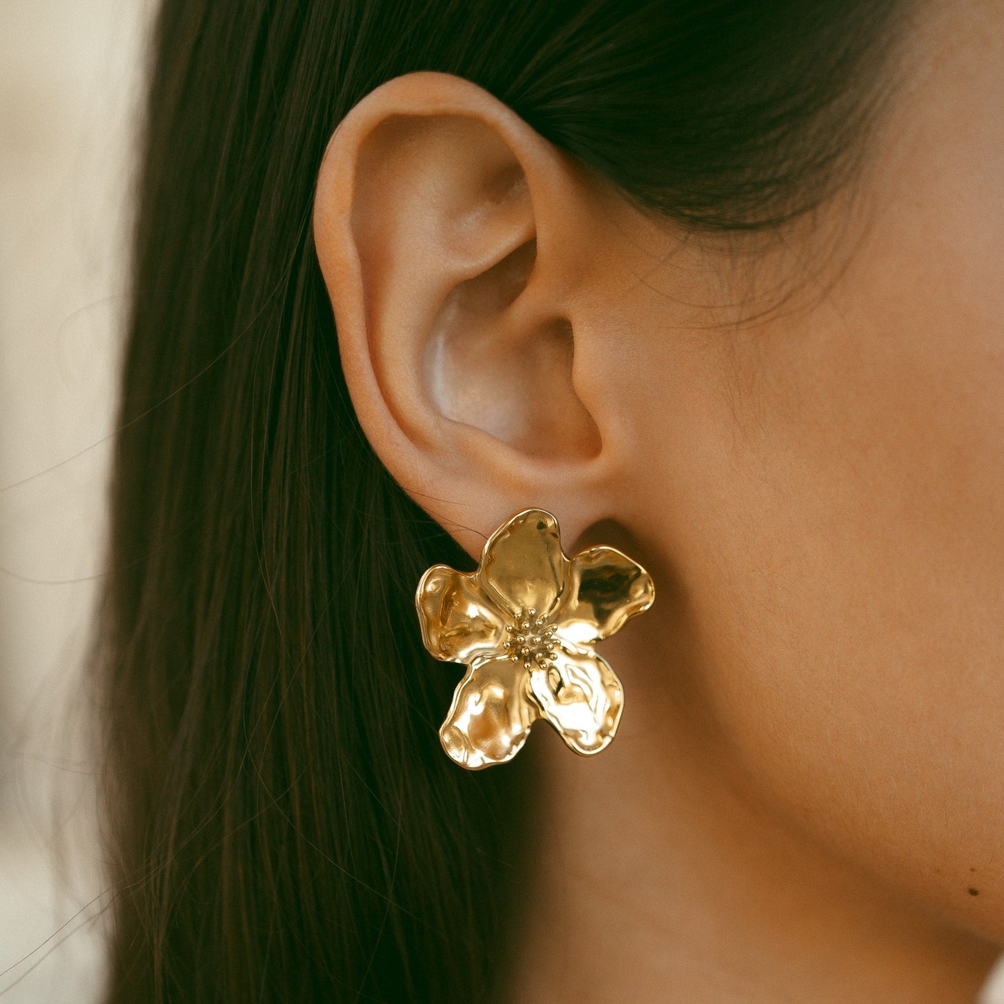 Pendientes de flor de Hibisco