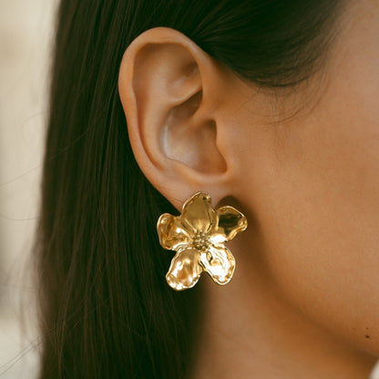 Pendientes de flor de Hibisco