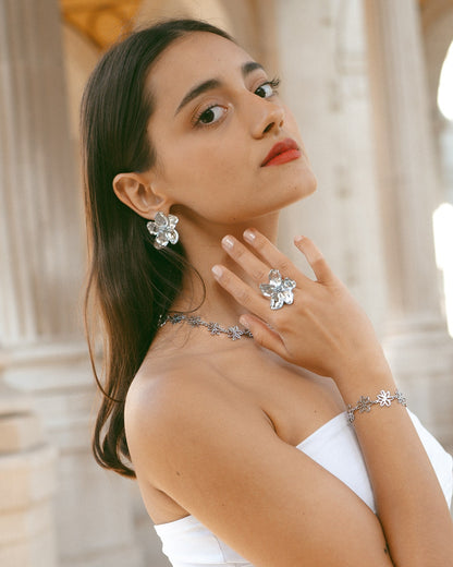 Pendientes de flor de Hibisco