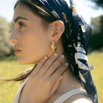 Aros Demi Floréa - Dorado