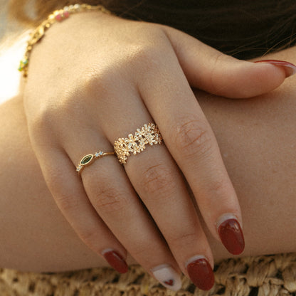 Anillo Flor Alicia