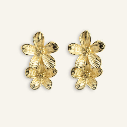 Pendientes de flores Jasmy