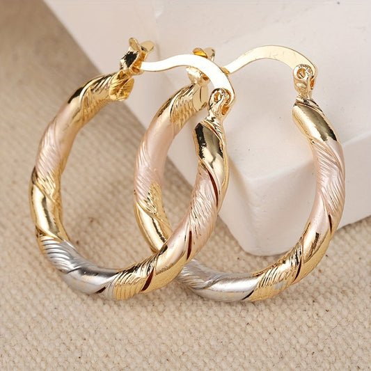 Pendientes redondos vintage