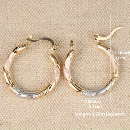 Pendientes redondos vintage