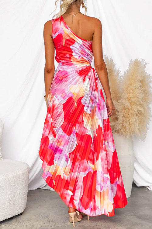 Belle Paris Mode ™ | Robe Katie – Plissée Asymétrique d’Été