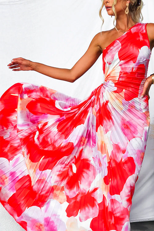 Belle Paris Mode ™ | Robe Katie – Plissée Asymétrique d’Été