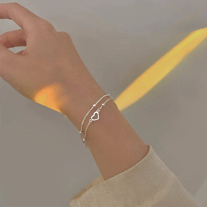 Pulsera Soft touch con corazón
