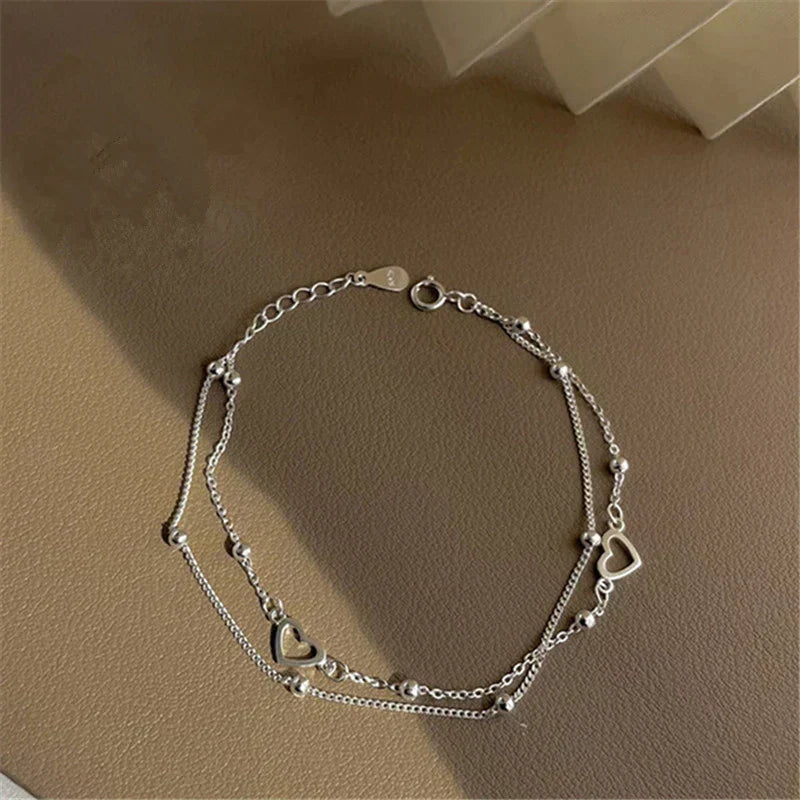 Pulsera Soft touch con corazón