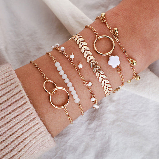 Paquete de Braccialetti Boho en oro
