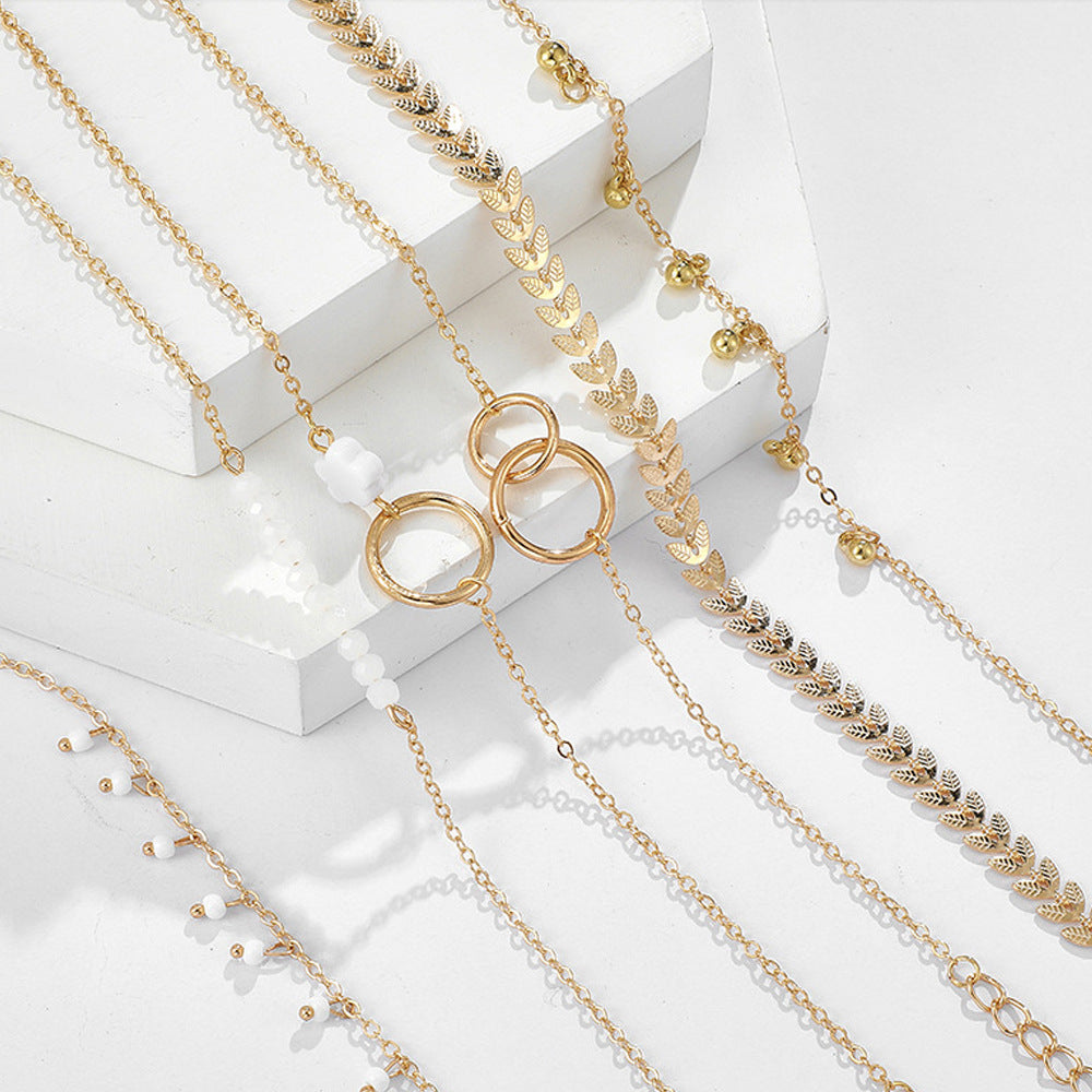 Paquete de Braccialetti Boho en oro