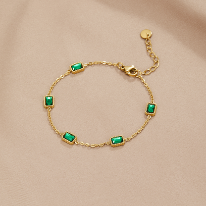 Pulsera Trinity Esmeralda