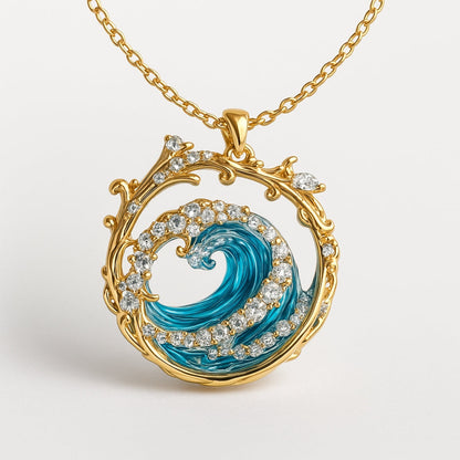 Collar Elegante de los Juramentos del Mar – Destaca tu amor por el océano