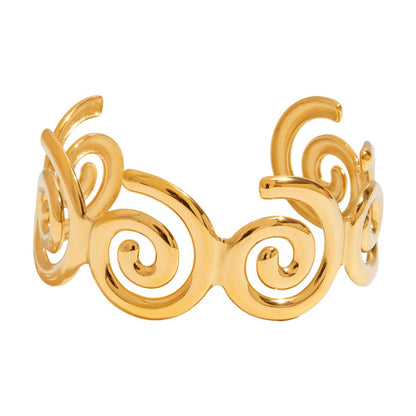 Pulsera Miranda Oro Rizado