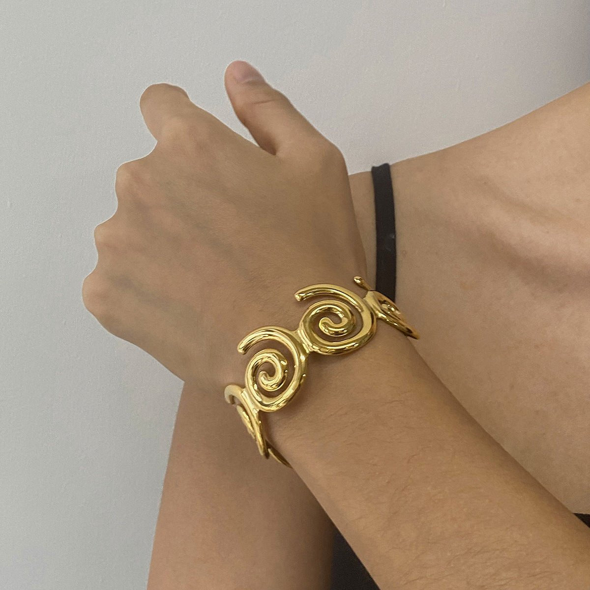 Pulsera Miranda Oro Rizado