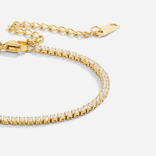 Pulsera de Tenis en Oro