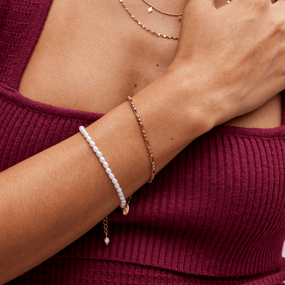 Brazalete suave de oro
