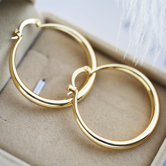 Pendientes vintage elegantes de oro para un estilo excepcional
