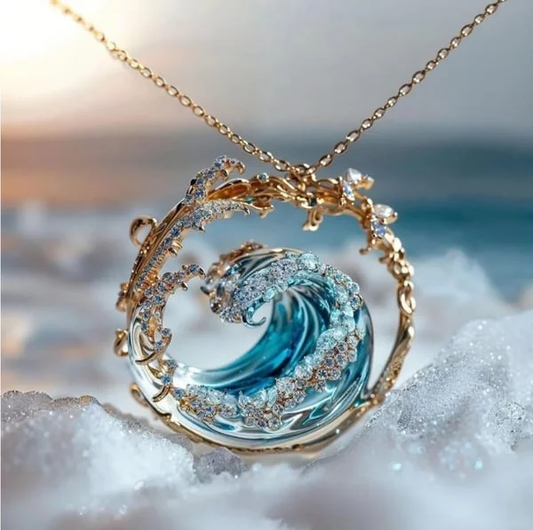 Collar Elegante de los Juramentos del Mar – Destaca tu amor por el océano