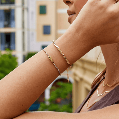 Pulsera Cubo de Oro