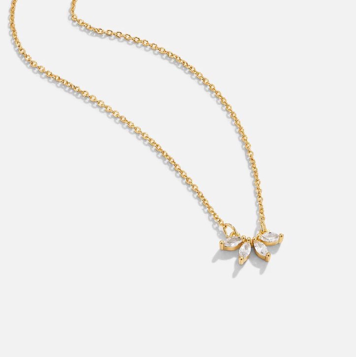 Collar Omelia Hoja de Cristal