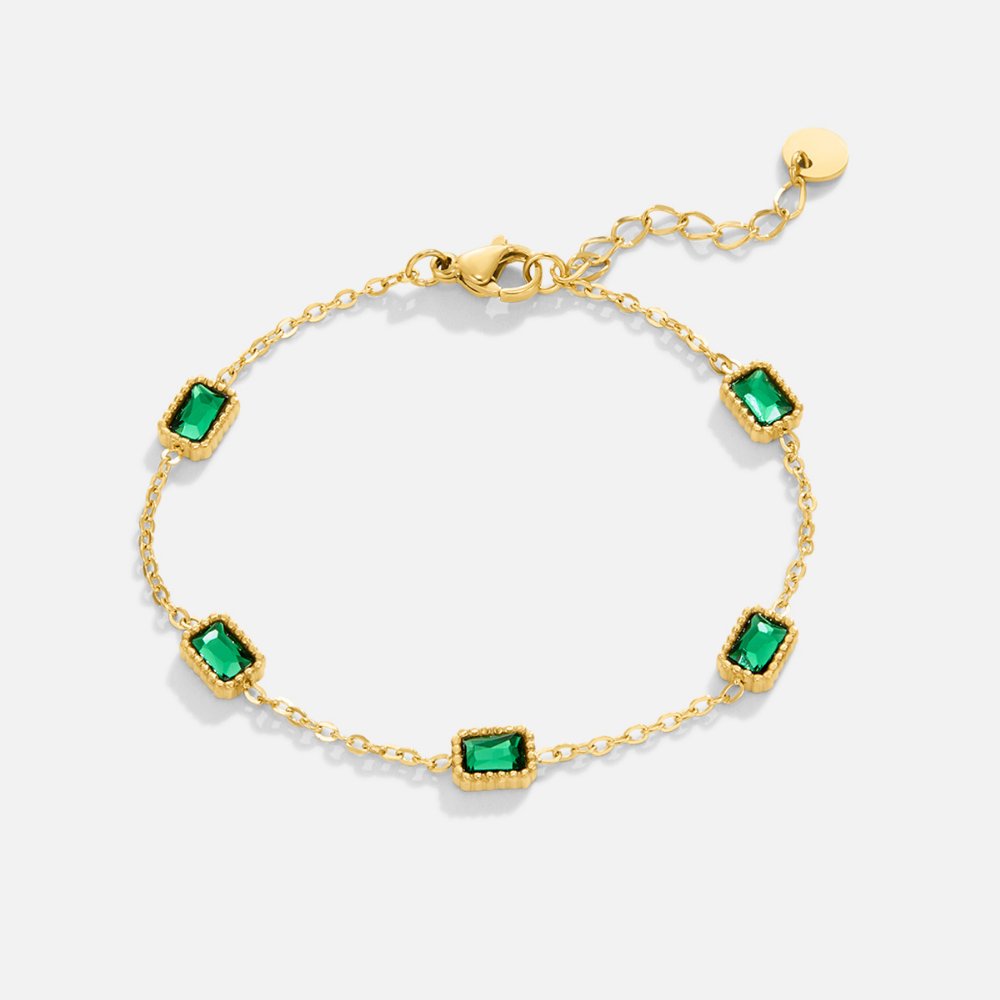 Pulsera Trinity Esmeralda