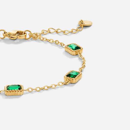 Pulsera Trinity Esmeralda